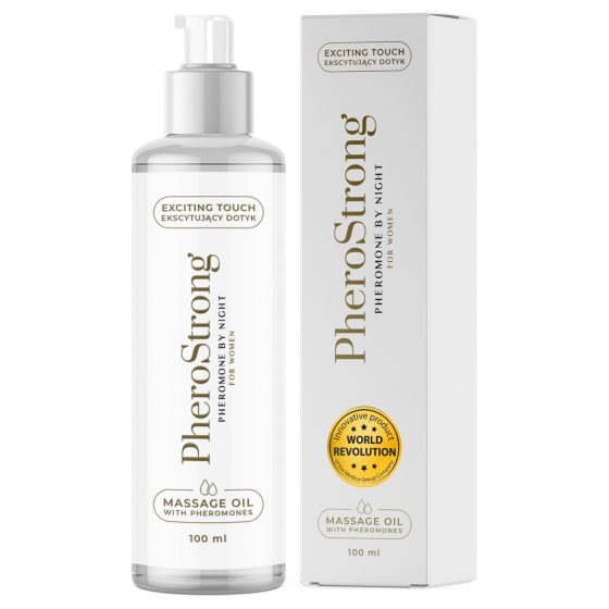 PheroStrong by Night - masážny olej pre ženy (100ml)