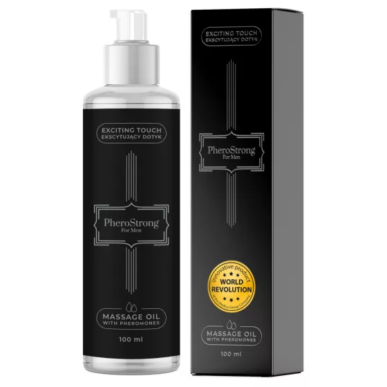 PheroStrong masážny olej pre mužov (100 ml)