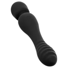 Erospace Sweet Play - masážny a bod G vibrátor (čierny)
