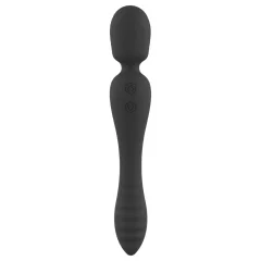 Erospace Sweet Play - masážny a bod G vibrátor (čierny)
