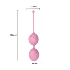 Erospace Sweet Play - duo gejšiných guličiek (ružové)