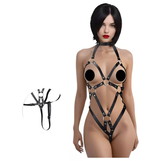 Erospace Wild Play - body postroj (čierny)