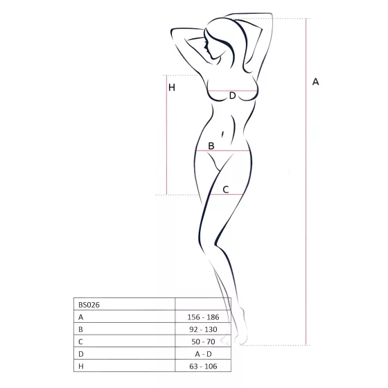 Passion - erotické minišaty s ramienkami - biela - S-L