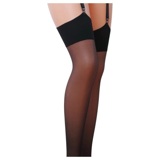 Passion ST001 - čierne pančuchy