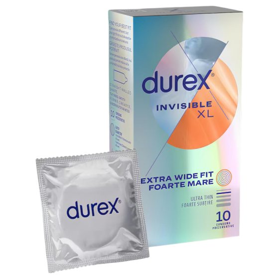 Durex Invisible XL - extra veľké kondómy (10 ks)