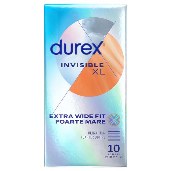 Durex Invisible XL - extra veľké kondómy (10 ks)