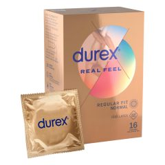 Durex Real Feel - latexové bez latexu kondómy (16 ks)