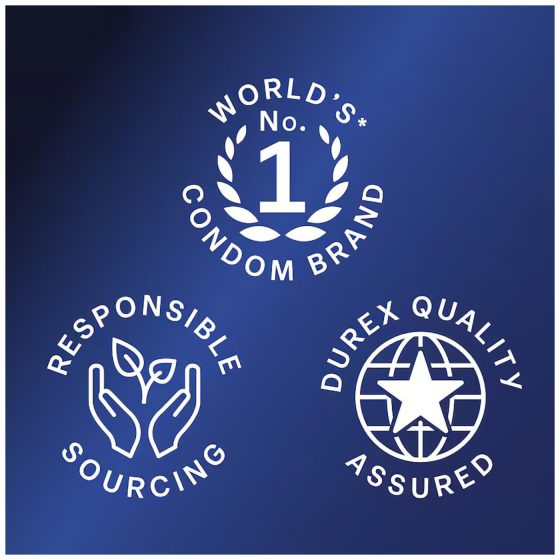 Durex Intense - kondóm - drážkovaný a bodkovaný - 16 ks