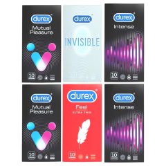   Durex Premium - balík kondómov pre extra potešenie (6x10 ks)