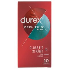 Durex Feel Thin Slim Fit - prirodzený pocit kondóm (10 ks)