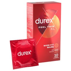 Durex Feel Thin XL - prirodzený pocit kondómy (10 ks)
