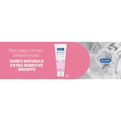   Durex Naturals Extra Sensitive - extra senzitívny lubrikant (100ml)