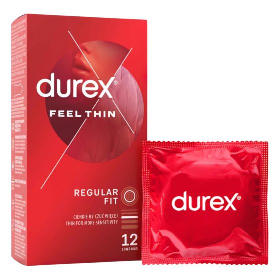 Durex Feel Thin - autentický pocit kondómy balenie (2x12 ks)