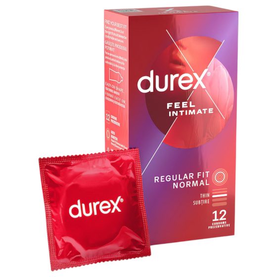 Durex Feel Intimate - tenké kondómy balenie (2x12ks)