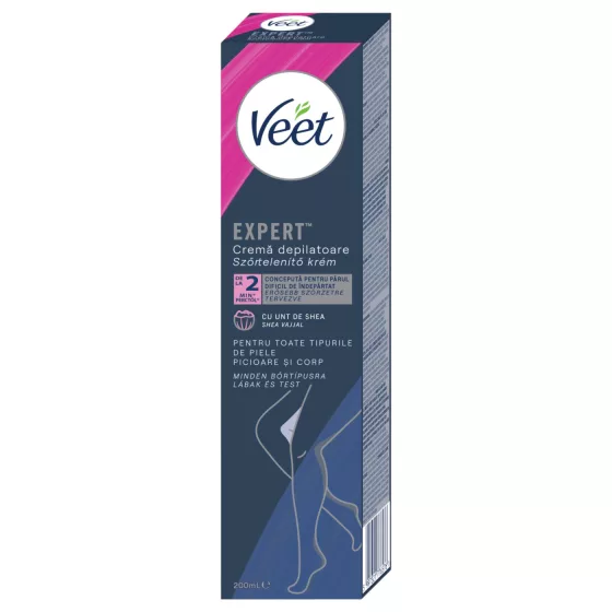 Veet Expert - intímny depilačný krém (200 ml)