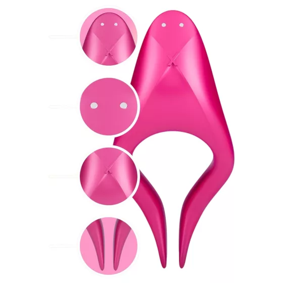 Durex Tease & Ride - vibrátor na bod G - ružový