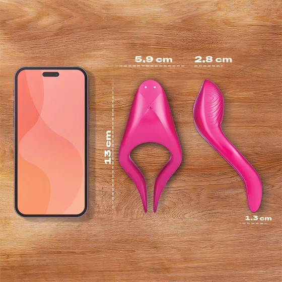 Durex Tease & Ride - vibrátor na bod G - ružový