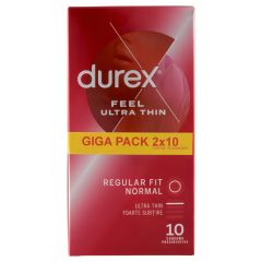 Durex Feel Ultra Thin - ultra realistický kondóm (2x10 ks)