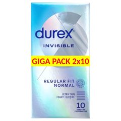   Durex Invisible Extra Sensitive - extra tenké kondómy (2x10 ks)