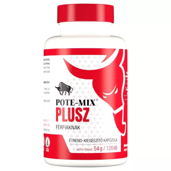 Pote-Mix Plusz étrendkiegészítő kapszula férfiaknak (120db)