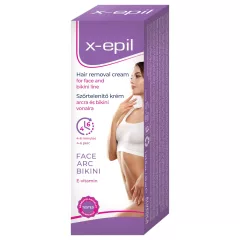 X-Epil - depilačný krém na tvár a bikiny - 40 ml
