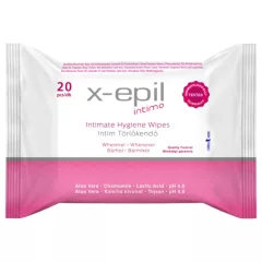 X-Epil Intimo - intímne obrúsky - 20 ks