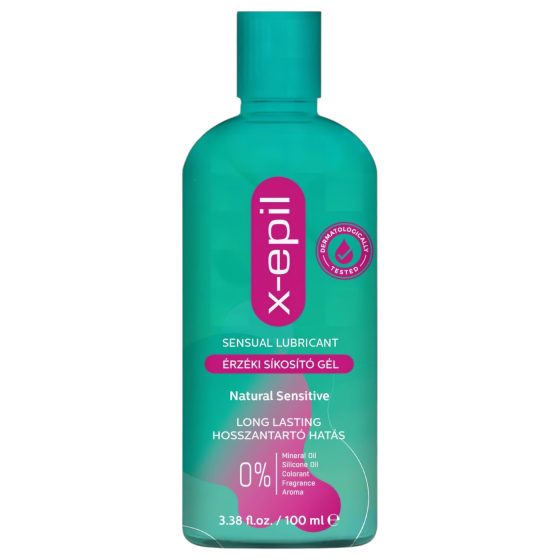 X-Epil Natural Sensitive - citlivý lubrikant gél (100ml)