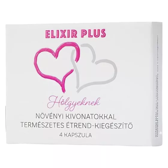 ELIXIR PLUS - výživový doplnok pre ženy - kapsuly - 4 ks