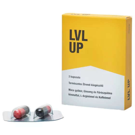 LVL UP - výživový doplnok pre mužov - 2 kapsuly
