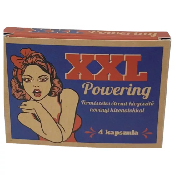 XXL Powering - doplnok stravy pre mužov - prírodný - 4 ks