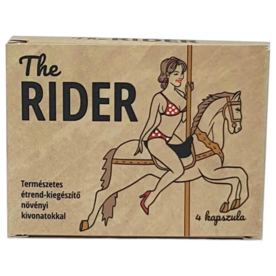 the Rider - výživový doplnok pre mužov - 4 kapsuly