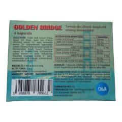   Golden Bridge - prírodný výživový doplnok s rastlinnými výťažkami (4ks)