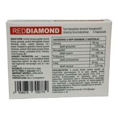   Red Diamond - prírodný výživový doplnok pre pánov (4ks)