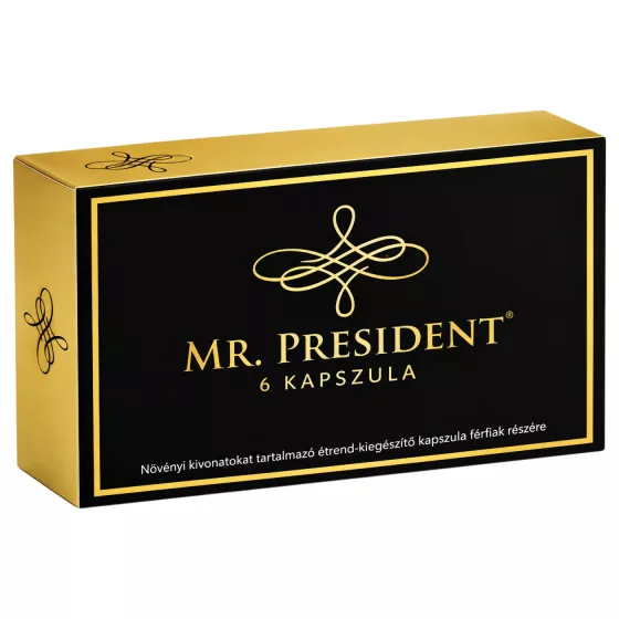 Mr. President - doplnok stravy pre mužov - kapsuly - 4 ks