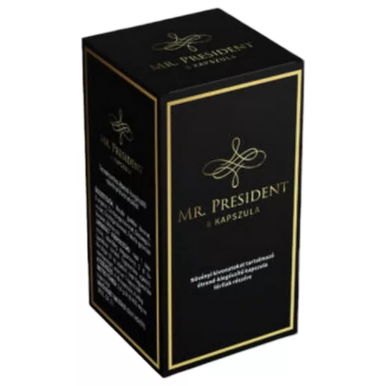 Mr. President - výživový doplnok pre mužov - silný účinok - kapsuly (8 ks)
