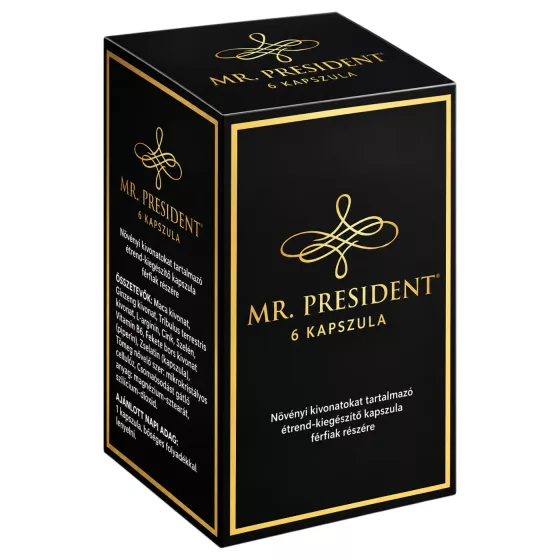 Mr. President - výživový doplnok pre mužov - silný účinok - kapsuly (8 ks)