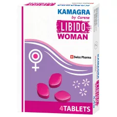   Kamagra by Carene Libido Woman - výživový doplnok v tabletách pre ženy - 4 ks