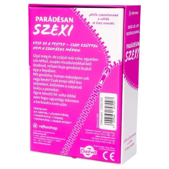 Úžasne sexy - erotická hra pre páry