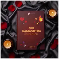   100Moments 100 Kamasutra Challenge - stieracia kniha sexuálnych polôh pre páry