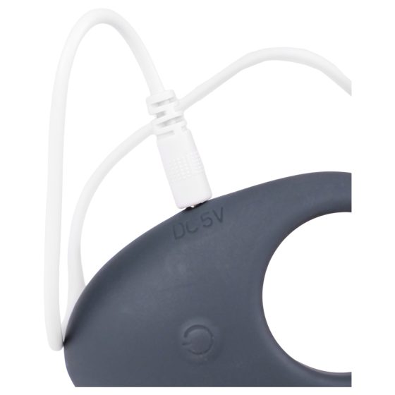 Desirel Halo - vibračný erekčný krúžok - inteligentný - čierny