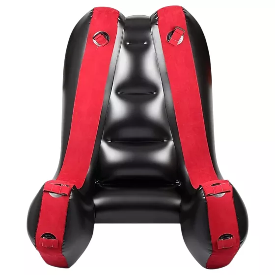 Desirel Magic Pillow - nafukovací pohovka na sex polohy (červená)