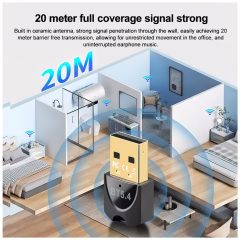 Bluetooth 5.4 USB adaptér pre 7 zariadení