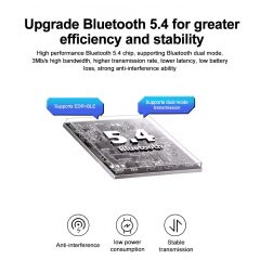 Bluetooth 5.4 USB adaptér pre 7 zariadení