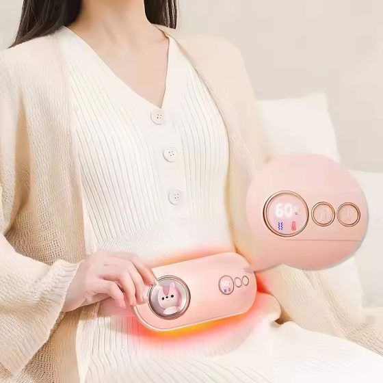 HappyPet Comfort - masážny pás na menštruáciu - biely