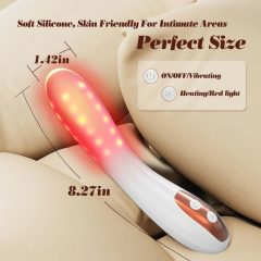 IntiGlow - LED G-bod Vibrátor na Omladenie Pošvy (biely)