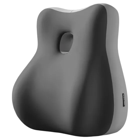 Desirel Magic Pillow - Vankúš z pamäťovej peny s držiakom na dildo (sivý)