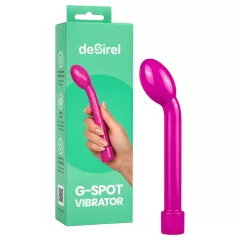 Desirel - zahnutý vibrátor na bod G (ružový)
