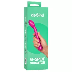 Desirel - zahnutý vibrátor na bod G (ružový)
