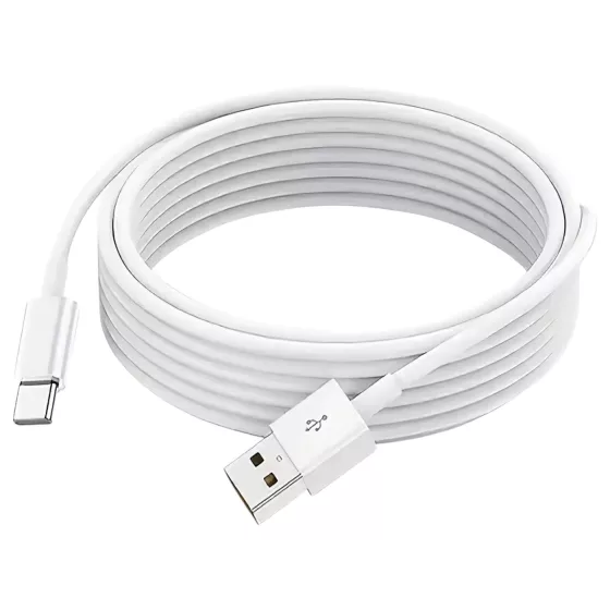 USB Type-C nabíjací kábel - biely