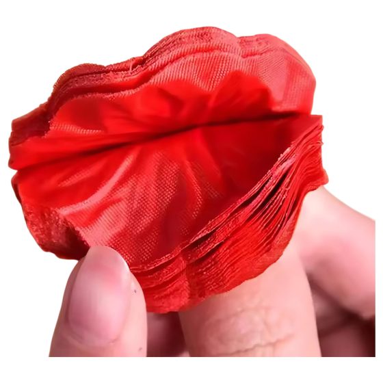 Lupienky ruží - umelé - 500 ks - červené